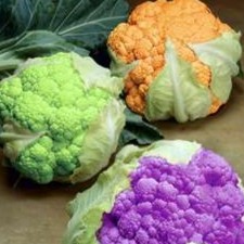 tri colored cauliflower