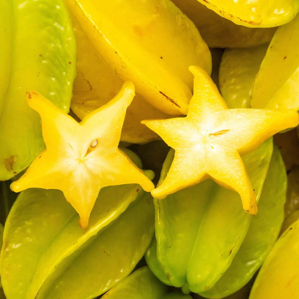 Starfruit whole & sliced