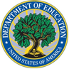 Department of Education National Blue Ribbon School award logo.