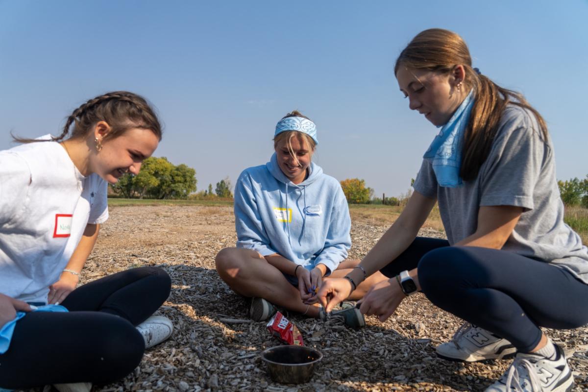 High school students at the 2024 Peer Summit.