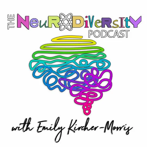 Neurodiversity podcast brain logo